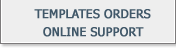 Support for template orders only